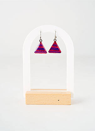 Cercei roz TATA GISELE femeie