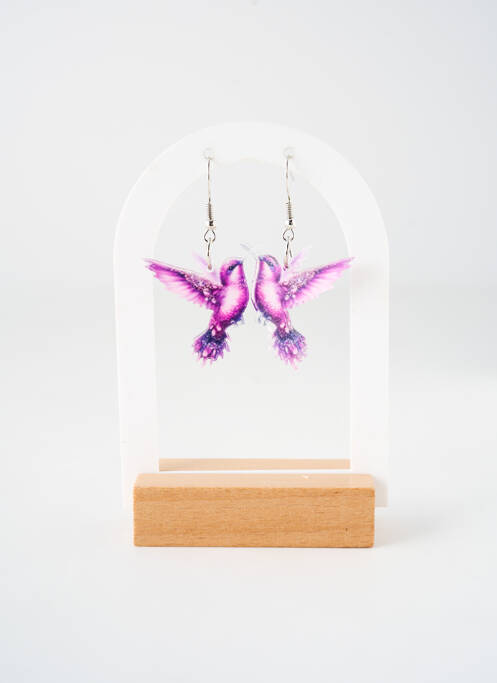 Cercei violet TATA GISELE femeie