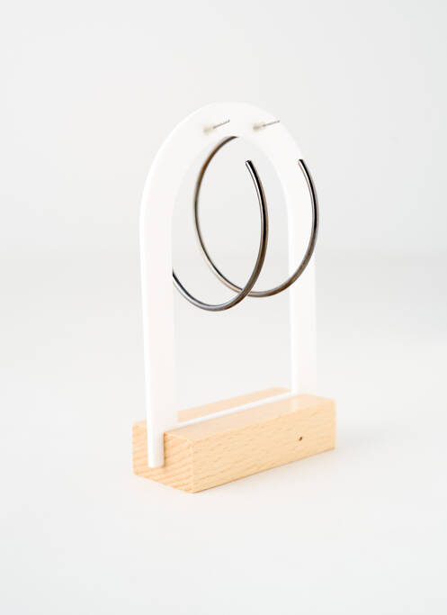 Cercei materiale metalice negru TATA GISELE femme