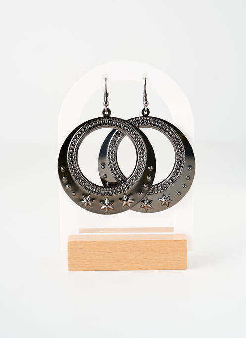 Cercei materiale metalice argintiu TATA GISELE femme