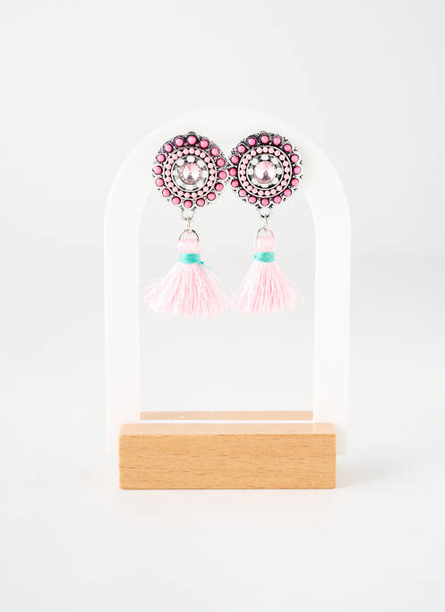 Cercei roz TATA GISELE femeie