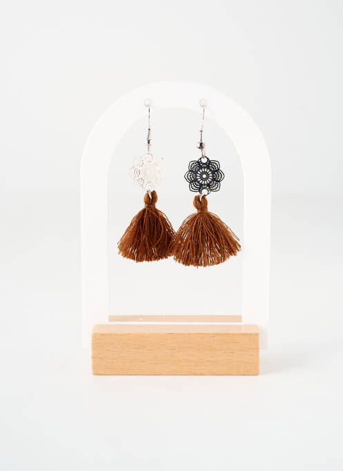 Cercei maro TATA GISELE femeie