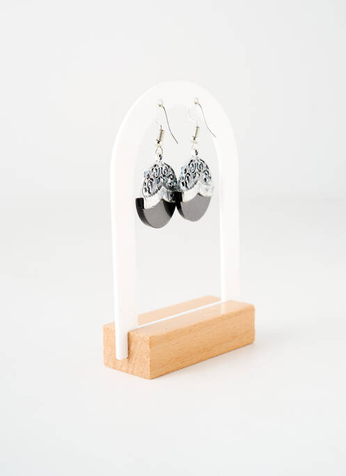 Cercei materiale metalice argintiu TATA GISELE femme