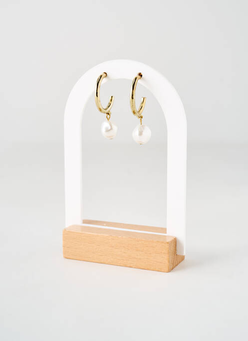 Cercei alb TATA GISELE femeie