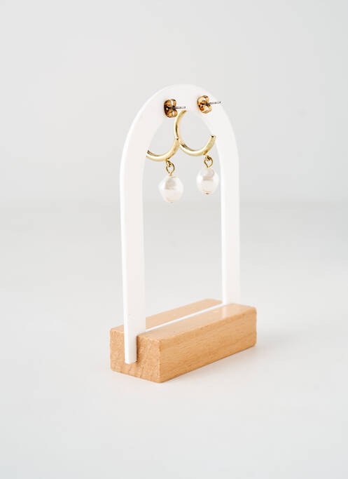 Cercei alb TATA GISELE femeie