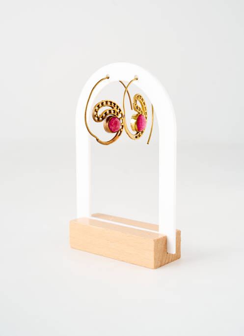 Cercei roz TATA GISELE femeie