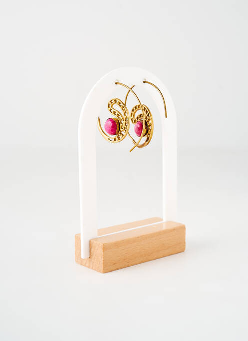 Cercei roz TATA GISELE femeie