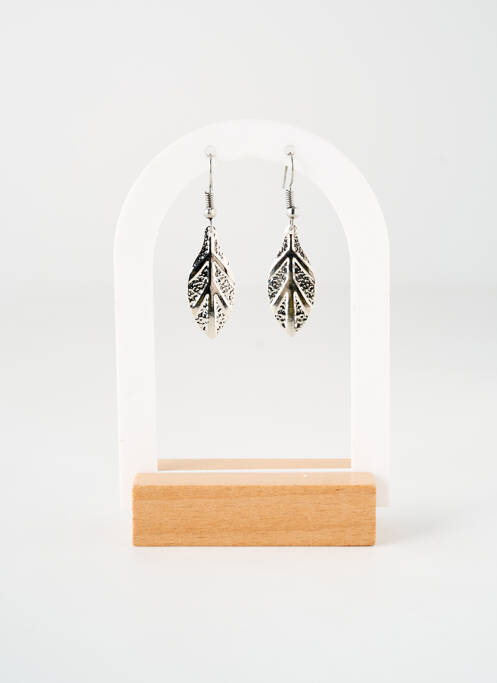 Cercei materiale metalice argintiu TATA GISELE femme