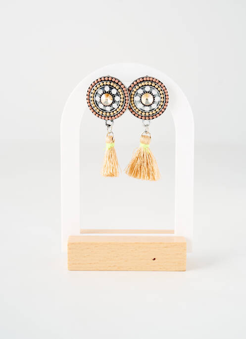 Cercei bej TATA GISELE femeie