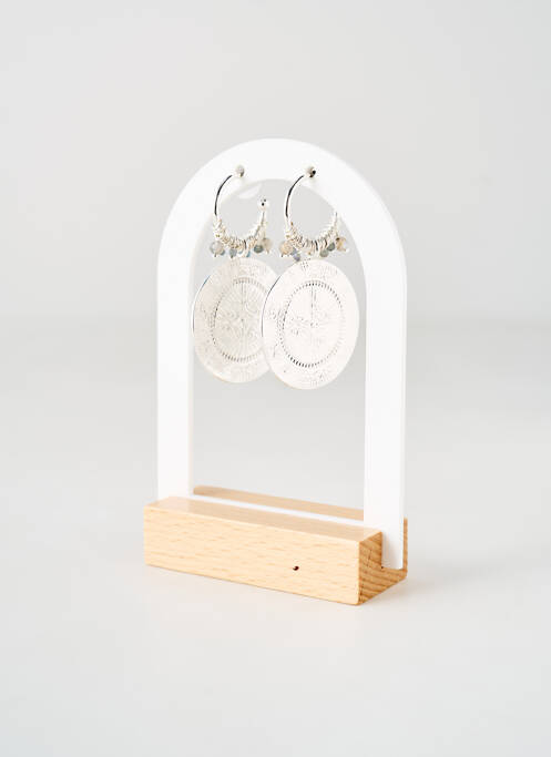 Cercei argintiu TATA GISELE femeie