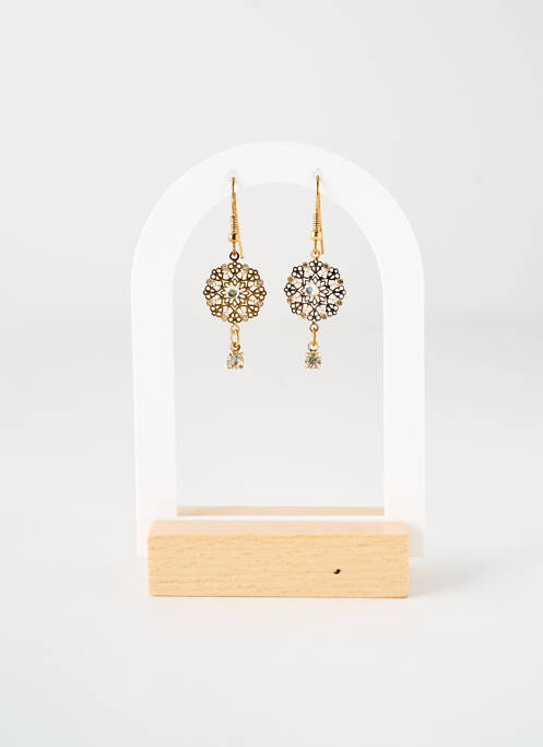 Cercei ornament oxid de zirconiu auriu TATA GISELE femme