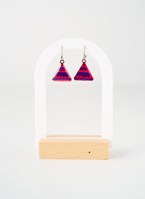 Cercei roz TATA GISELE femeie