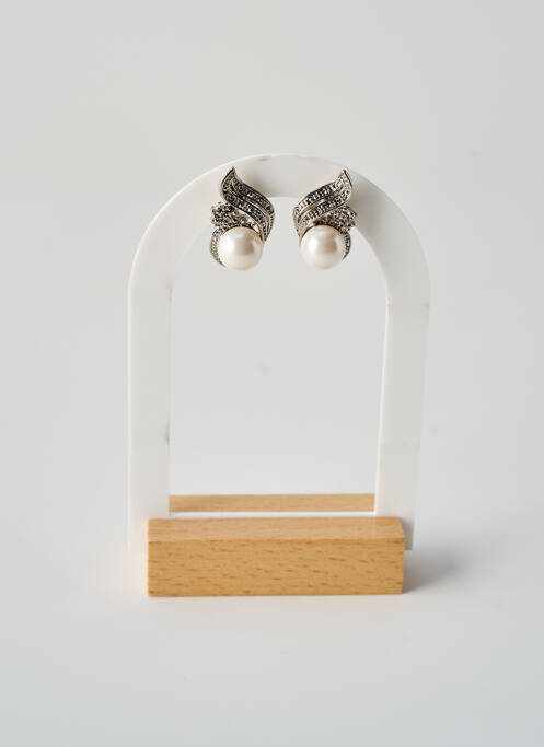 Cercei alb TATA GISELE femeie