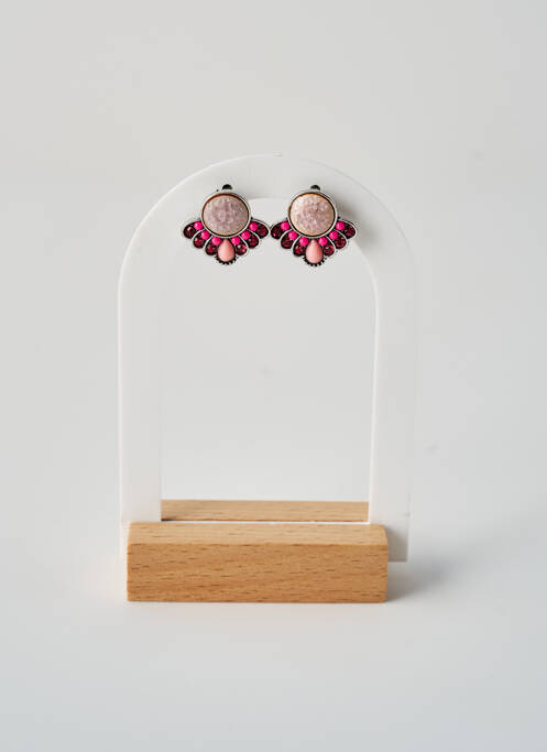 Cercei roz TATA GISELE femeie