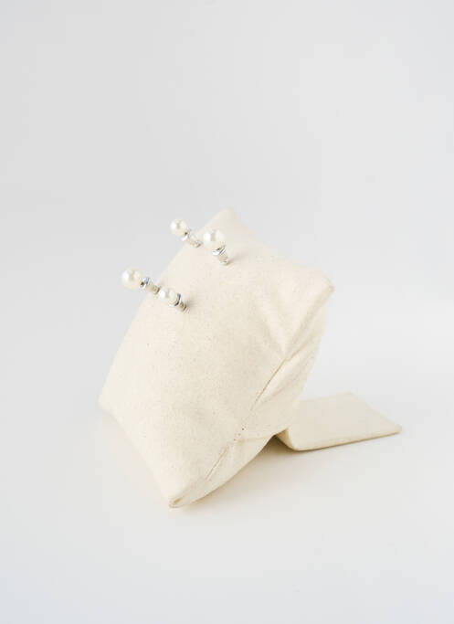 Cercei alb TATA GISELE femeie