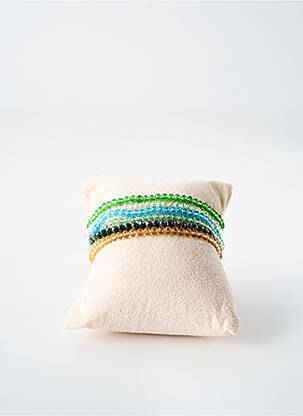 Brățară ornament cu mărgele verde TATA GISELE femme