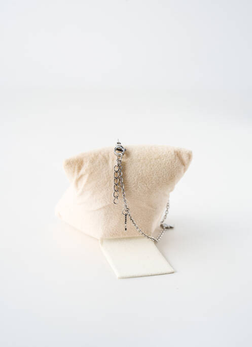 Brățară închidere cu închizătoare carabină argintiu TATA GISELE femme