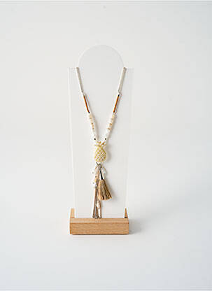 Colier bej TATA GISELE femeie