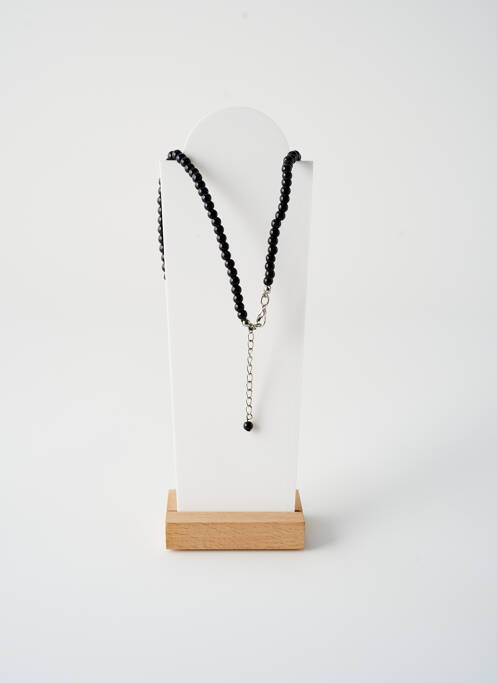 Colier ornament cu mărgele negru TATA GISELE femme