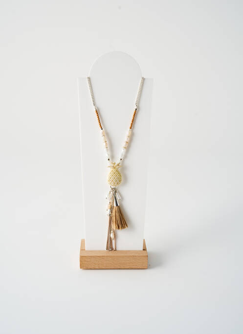 Colier bej TATA GISELE femeie