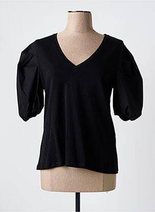 Tricou mâneci 3/4 mâneci 3/4 negru LIU JO femeie