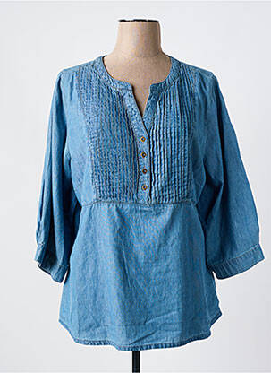 Tunică mâneci lungi albastru CREAM femeie