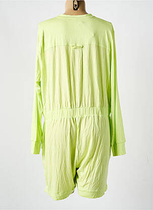 Pijamale scurte țesătură jersey verde MAISON LEJABY femeie