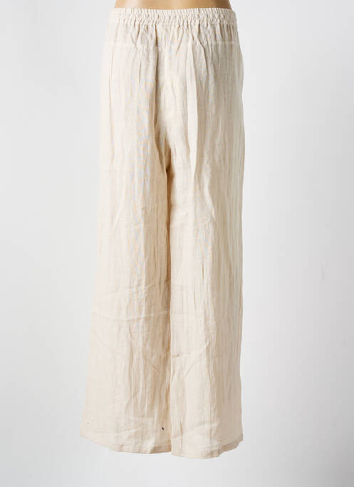 Pantalon larg bej CREAM femeie