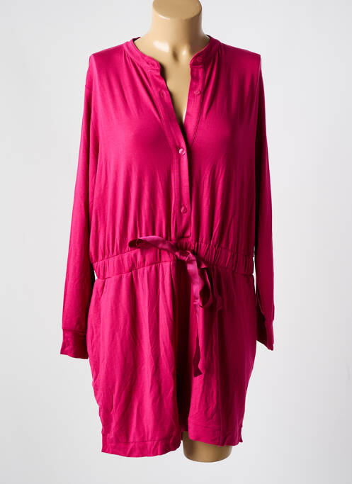 Pijamale scurte roz MAISON LEJABY femeie