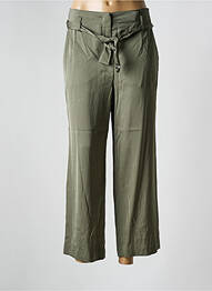 Pantalon 7/8 talie elastică mărime normală verde MARC CAIN femme