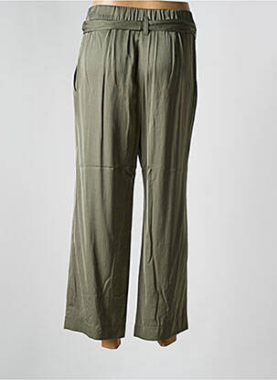 Pantalon 7/8 talie elastică mărime normală verde MARC CAIN femeie
