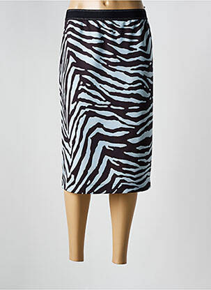 Fustă midi albastru FABER femeie