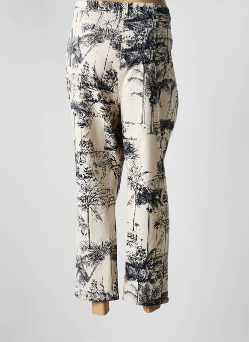 Pantalon 7/8 bej FABER femeie