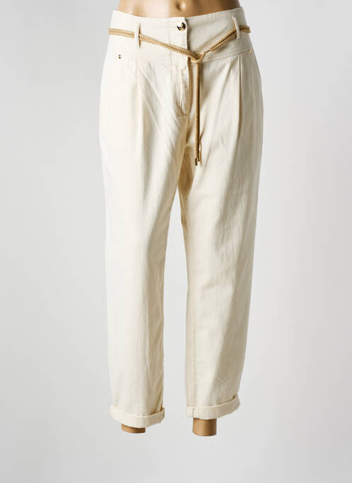 Pantalon 7/8 bej CAROLINE BISS femeie