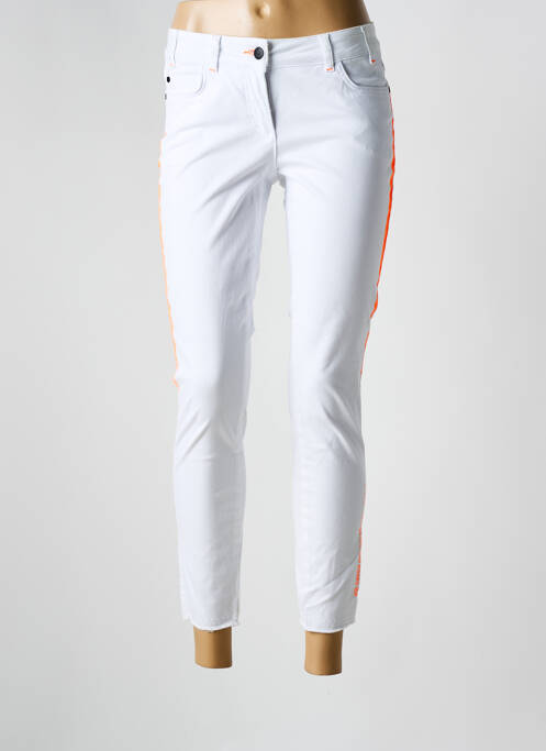 Pantalon 7/8 alb SPORTALM femeie