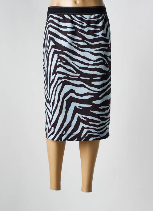 Fustă midi albastru FABER femeie