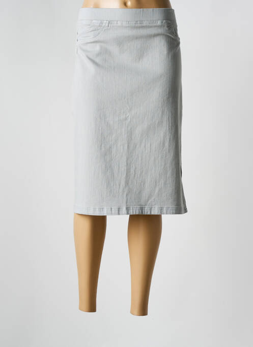 Fustă midi gri ELENA MIRO femeie