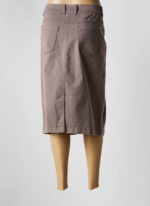 Fustă midi maro RABE femeie