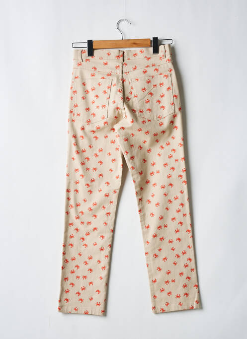 Blugi cu croială slim bej NICE THINGS femeie