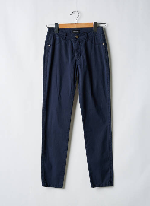 Pantalon slim albastru EVA KAYAN femeie