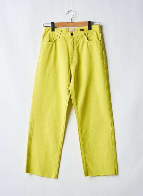 Blugi cu croială dreaptă galben MÊME ROAD femeie