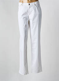 Pantalon drept elasticitate mărime normală alb SAINT HILAIRE femme