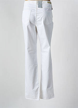 Pantalon drept elasticitate mărime normală alb SAINT HILAIRE femeie