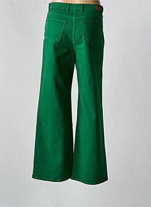 Blugi cu croială largă elasticitate mărime normală verde NICE THINGS femeie