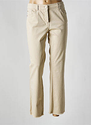 Pantalon drept bej ELENA MIRO femeie