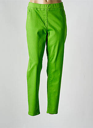 Jegging țesătură denim mărime normală verde ELENA MIRO femeie
