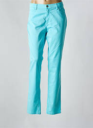 Pantalon drept elasticitate mărime normală albastru SAINT HILAIRE femme