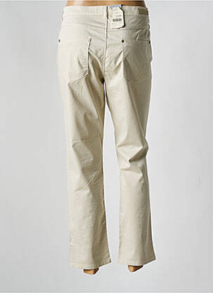 Pantalon 7/8 elasticitate mărime normală bej SAINT HILAIRE femeie