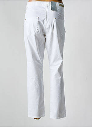 Pantalon 7/8 elasticitate mărime normală alb BRUNO SAINT HILAIRE femeie