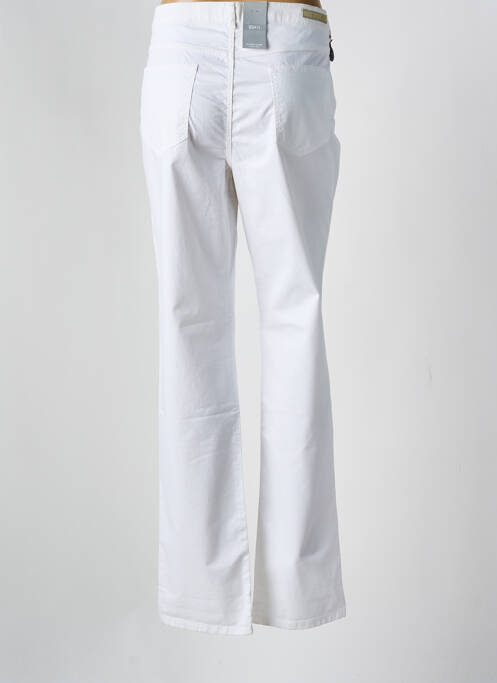 Pantalon drept alb SAINT HILAIRE femeie